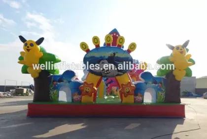 ocean theme giant inflatable amusement park / inflatable children's playground