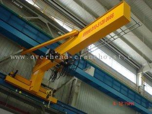 Compacted Frame Wall Traveling Truck Jib Cranes For Fitting