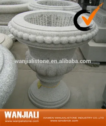 Hand Carved Natural Stone Giant Flower Pot
