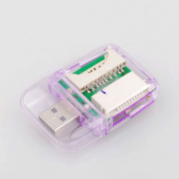 All-in-One Memory Card Reader Support TF SDHC SD MMC M2 Card Reader (CD-P1)