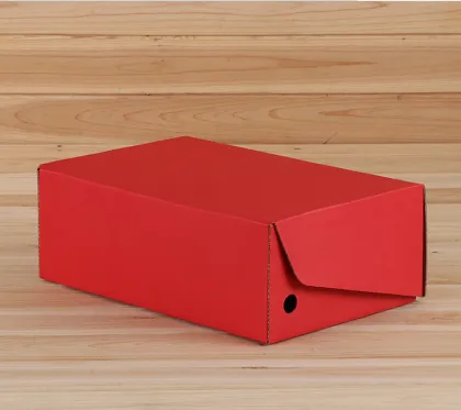 Printed shoe display box shoe packaging box