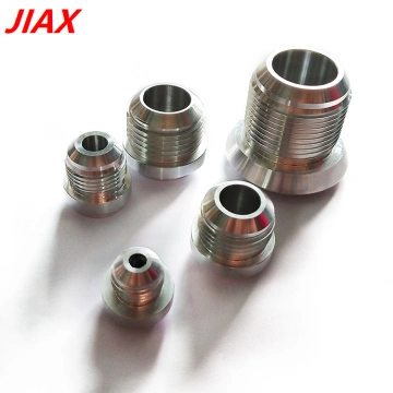 Lot De 10 Billettes Filetage Mâle AN12 En Alliage Aluminium - Adaptateur Carburant 7/8 Pouce Pour Automobile