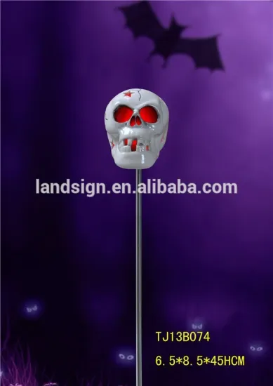 Cixi landsign solar halloween stick lights for garden