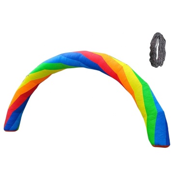 Großer kommerzieller aufblasbarer Regenbogenbogen für Ereignisse und Hochzeiten