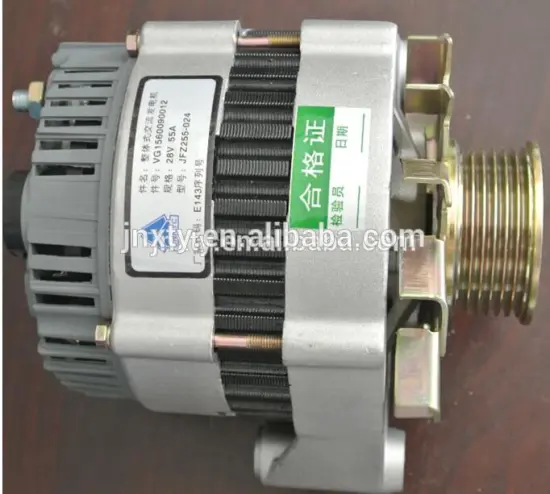 Promotion! sinotruck electric Generator complete VG1560090012