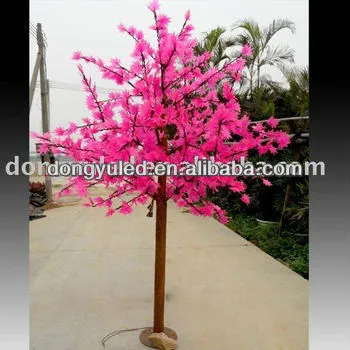 LED maple leaves tree light