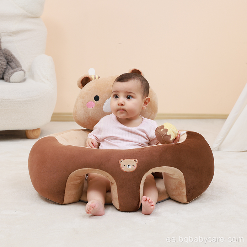 Sofá de bebé aprendiendo a sentarse silla de alimentación de asiento