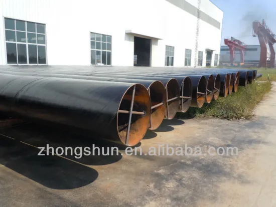 EN 10219 S235 Spirally steel pipe for potable water /piling