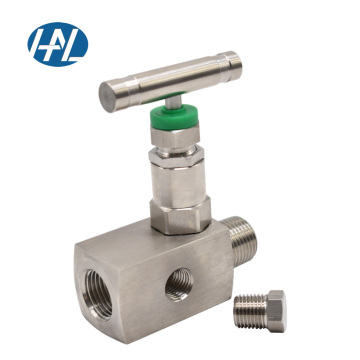 Stainless Steel 3000psi Low Flow Straight Male to Female Valve Needle Stop Valve