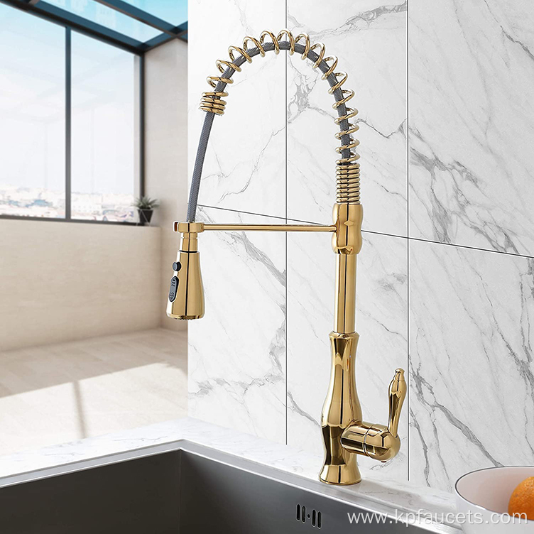 Brass Modern Luxury Golden Sensor Faucets