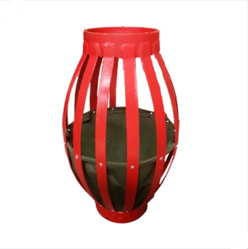 Oilwell Hinged Canvas Cementing Basket for Concrete Pillars