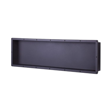 Tileable 14'x50'' Rectangle Single Shelf Recessed ABS Plastic Shower Niche for Bathroom Shelves and Wall Inserts