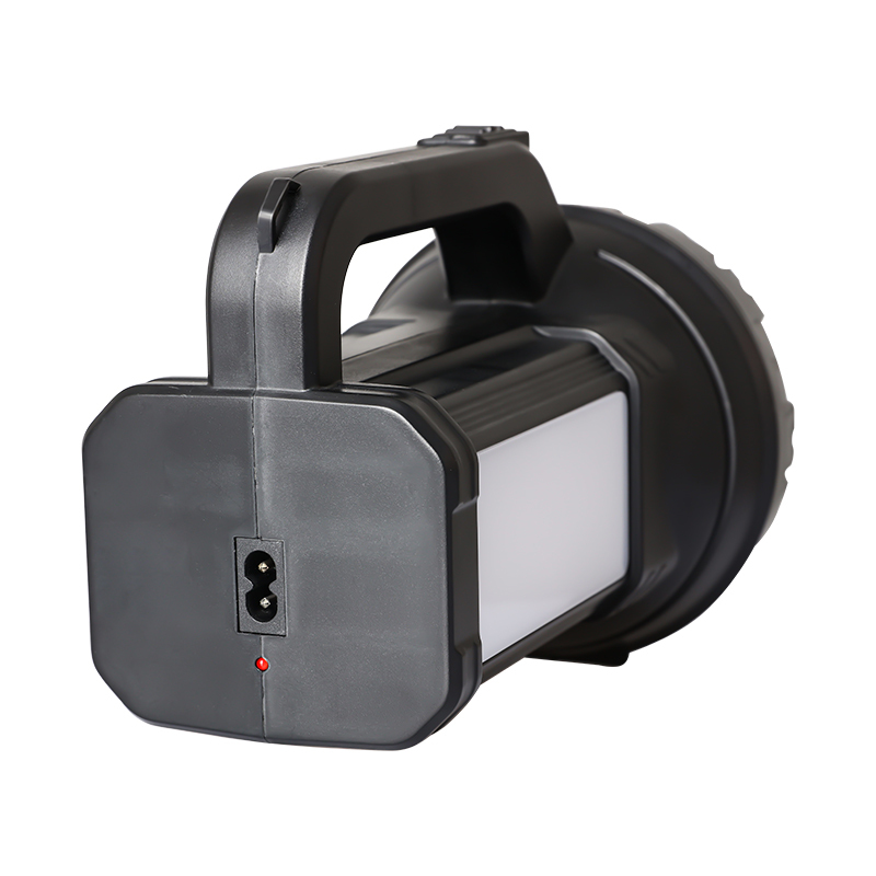 Rechargeable LED Searchlight with Side Emergency Light