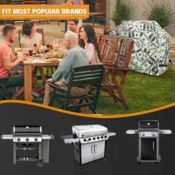 Money 58 Inch Heavy Outdoor All Weather Waterproof BBQ Grill Cover