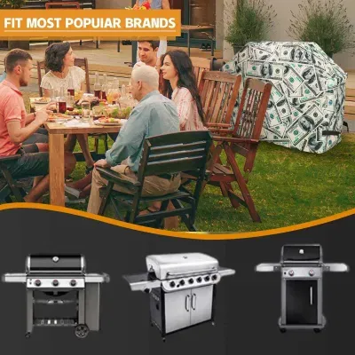 Money 58 Inch Heavy Outdoor All Weather Waterproof BBQ Grill Cover