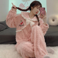 Herbst/Winter Plüsch Pyjama Lady