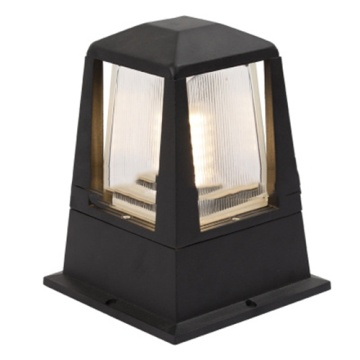 LEDER 15W Garden Black Bollard Light