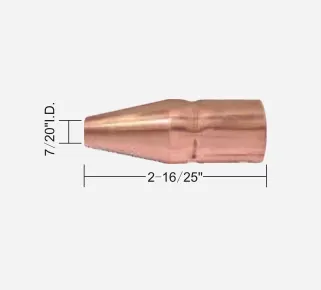 Miller Tapered Brass Welding Nozzle