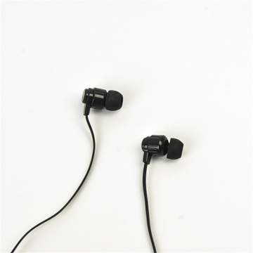 Fones de ouvido com fio ergonômico estéreo na orelha universal