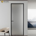 Puerta batiente de vidrio con sistema de aluminio con rotura de puente térmico ultradelgada | JBDHOME
