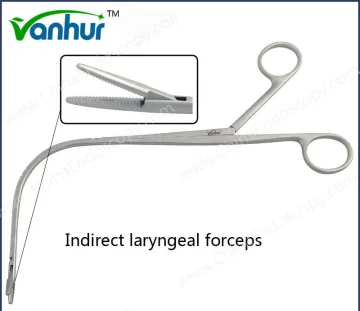 Throat Instruments Indirect Laryngeal Forceps