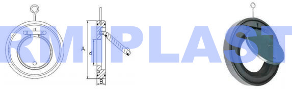 Pvc Wafer Check Valve