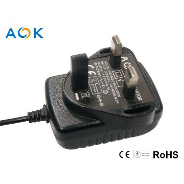 6W BS adapter compliance with CE,RoHs