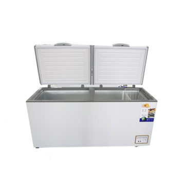 Commercial Double Door Deep Freezer for Supermarkets