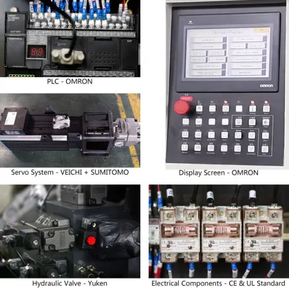 Automatic IBM Injection Blow Moulding Machine for LED Bulb Plastic PC Cover