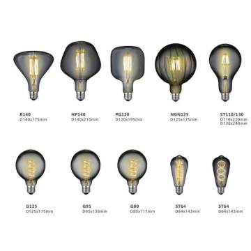 Zigbee G200 Ukuran Besar LED Edison Bulb yang dapat diredupkan