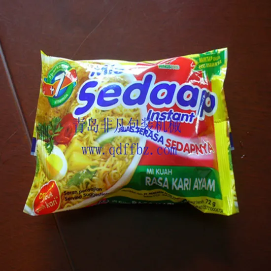 Indomie Instant Noodle Pillow Pack Machine