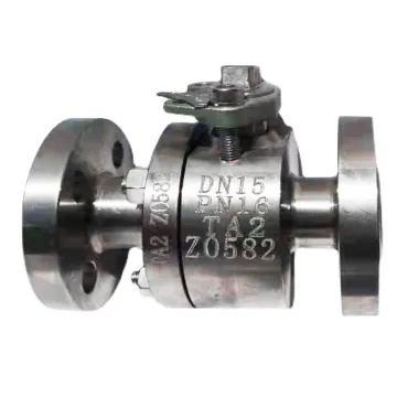 Best GR1 GR2 Titanium Alloy Forged Ball Valve