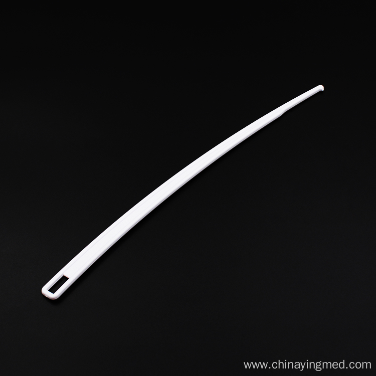 Disposable medical plastic amniotomy hook