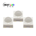 Obiectiv de cupolă cu o singură culoare LED de 500Nm SMD 60 grade