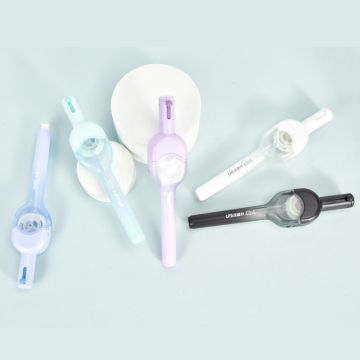 Eco-Friendly Refillable Click-Pen Correction Tape - Precision Ruban Correcteur for Student Stationery