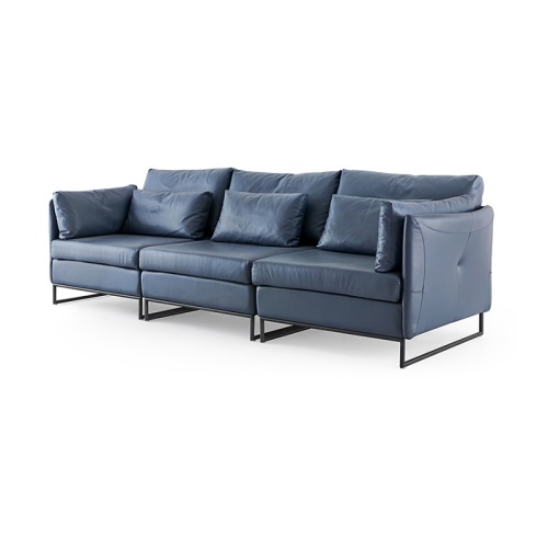 Comfortable Leather Sofa Classic Comfortable Leather Sofa for Living Room Furniture Factory