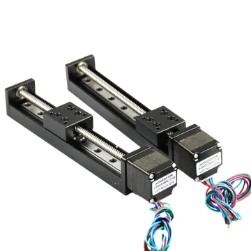 28mm NEMA 11 Stepper Motor with Ball Screw and Linear Guide Rail for CNC Machines