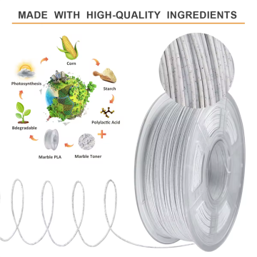 Marble Effect PLA 3D Printer Filament