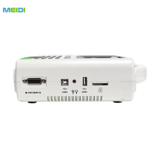 MEIDI High Resolution Three Channels ECG Machine Digital Electrocardiogram ECG