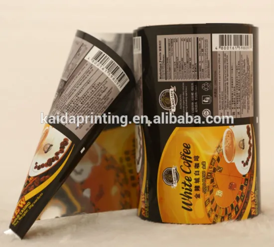 coffee packing film roll,good barrier and qualified printing quality,extended shelf life