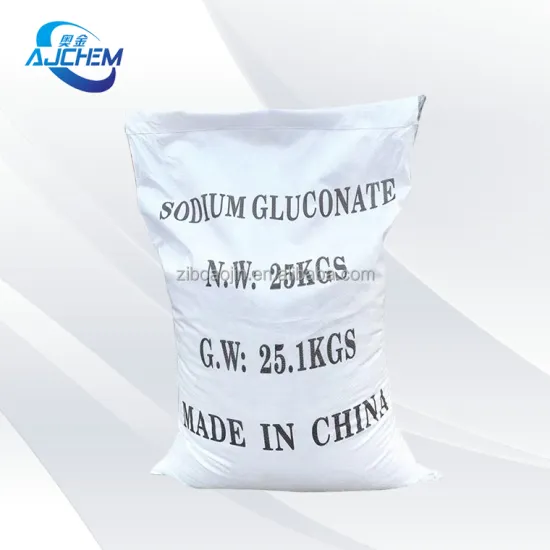 Role of Sodium Gluconate as a Concrete Admixture: Retarder and Water Reducer