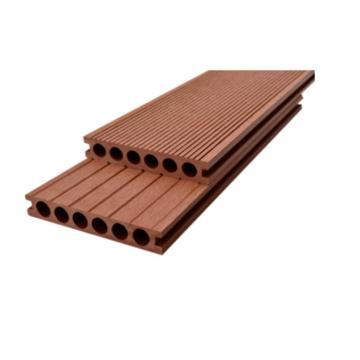 CFS วัสดุก่อสร้าง Round Hole WPC Flooring Board