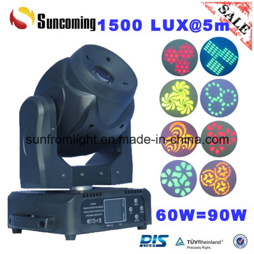 High Brightness 1500lux@5m Clear Edge LED Moving Head Spot