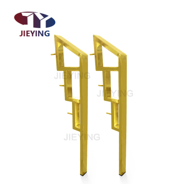 Jieying Furniture Hardware Stainless Steel Sofa Legs Set, Gold