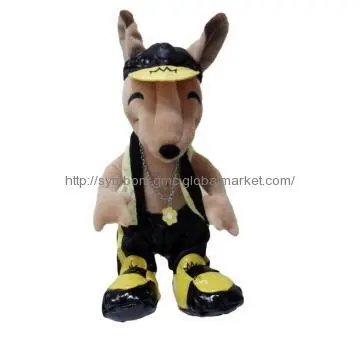 Plush Kangaroo Toy Kangaroo with Hat