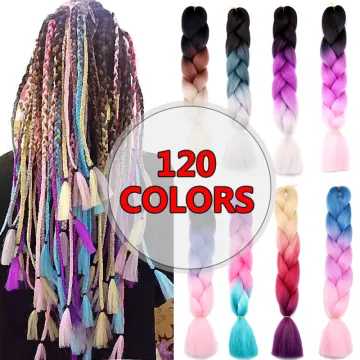 Wholesale Afro Omber Jumbo Expression Braiding Hair Extension Synthetic Crochet Jumbo braids Hair