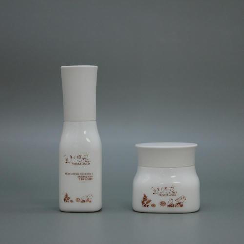 China Glass Bottle Cosmetic Packaging Series Factory