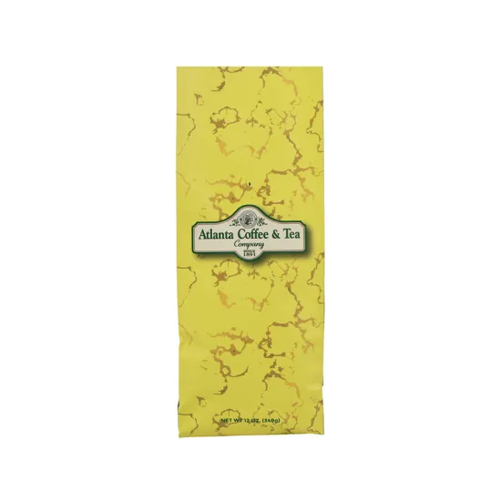 Compostable side gusset coffee pouch printing