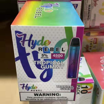 Disposable 4500puffs Vape Pen Portable Ecig Hyde Rebel