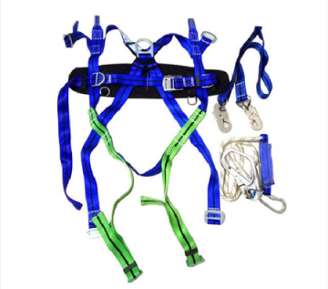 CE Certified High Strength Full Body Safety Harness for Fall Arrest and Rescue